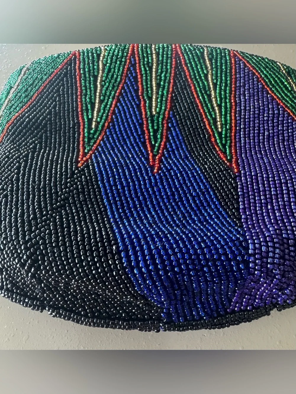 Y&S Original Beaded Vintage Holiday Party Beaded Women’s Clutch